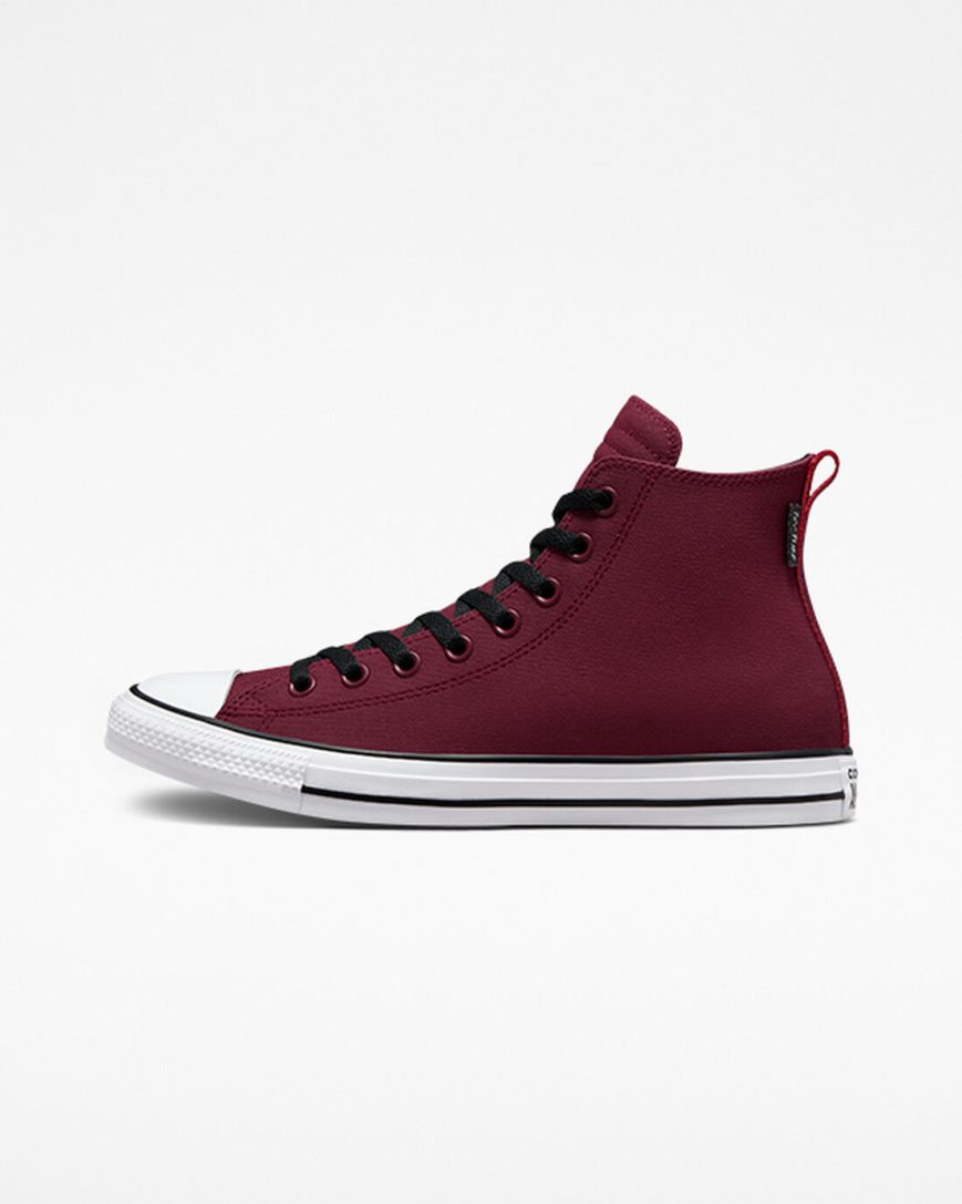 Tenisky Vysoke Converse Chuck Taylor All Star TecTuff Panske Tmavo Červené Biele Čierne | SK FGALK3